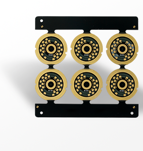 30u'' 電厚金 黑油板